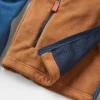 Cheap Floris van Bommel Ridge Full Zip Recycled Polar Fleece Dark Denim/Toffee