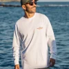 Outlet Passenger Roam Free Recycled Cotton LS T-Shirt White