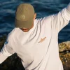 Outlet Passenger Roam Free Recycled Cotton LS T-Shirt White