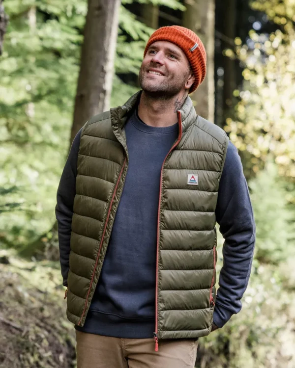 Shop Passenger Roamer Insulated Vest Khaki