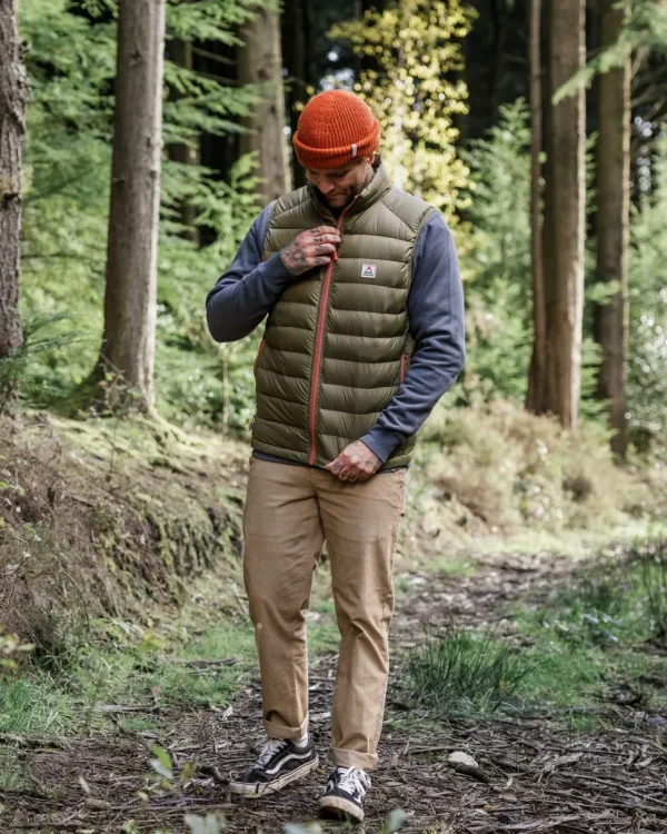 Shop Passenger Roamer Insulated Vest Khaki