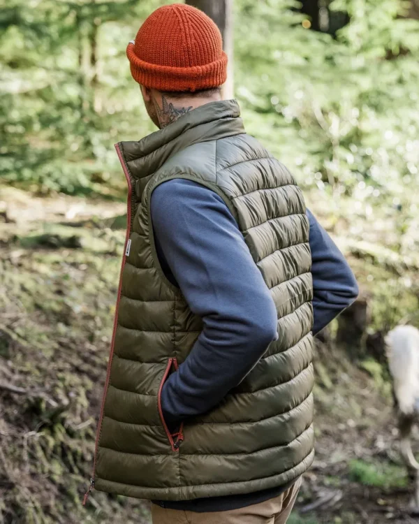 Shop Passenger Roamer Insulated Vest Khaki