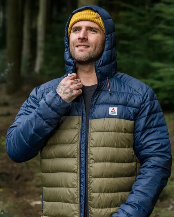 Cheap Passenger Roamer Recycled 2.0 Insulated Jacket Rich Navy/Khaki
