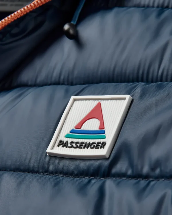 Online Passenger Roamer Recycled Insulated Overhead Jacket Rich Navy/Cobalt