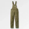 Hot Passenger Roamist Organic Cotton Dungarees Khaki