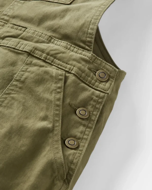 Hot Passenger Roamist Organic Cotton Dungarees Khaki