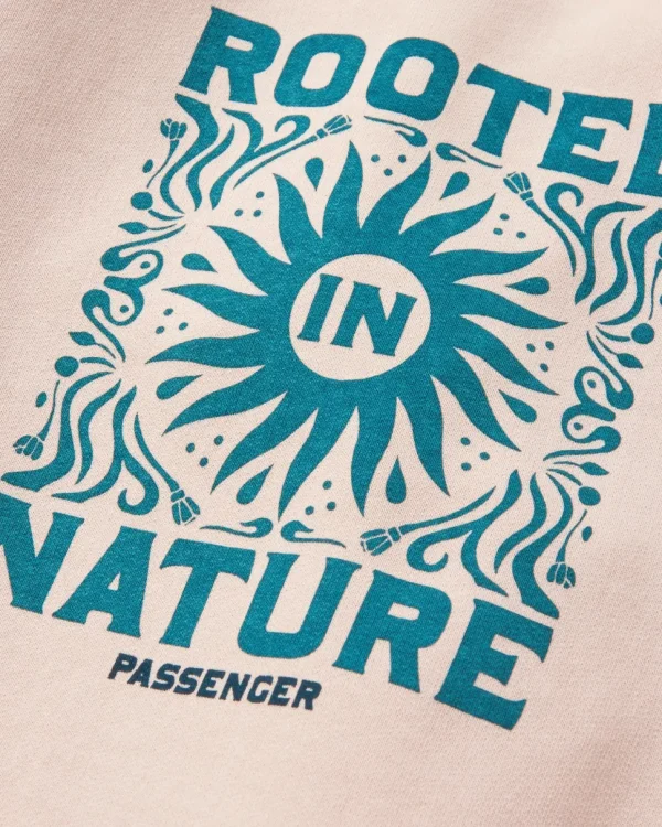 Clearance Passenger Rooted In Nature Hoodie Peach Whip