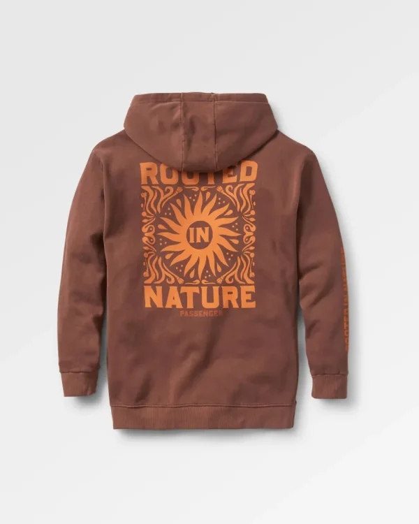 Best Sale Passenger Rooted In Nature Hoodie Chestnut