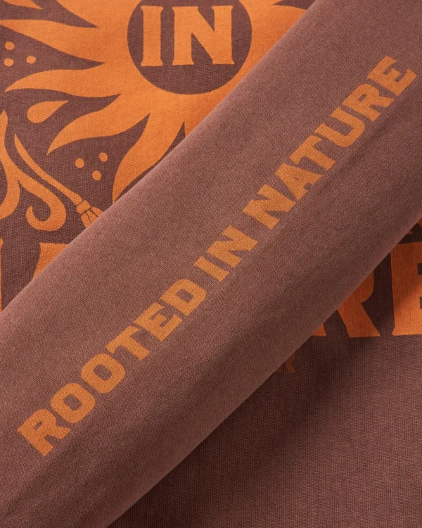 Best Sale Passenger Rooted In Nature Hoodie Chestnut