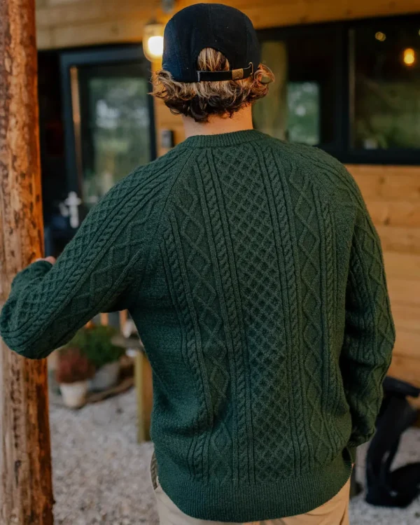 Outlet Passenger Sandbar Cable Knitted Jumper Fir Tree