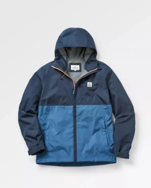 Best Floris van Bommel Season Water Resistant Recycled Jacket Dark Denim/ Deep Navy