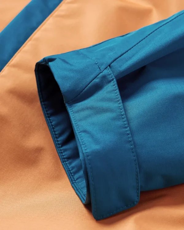 Best Floris van Bommel Season Water Resistant Recycled Jacket Corsair Blue/ Apricot