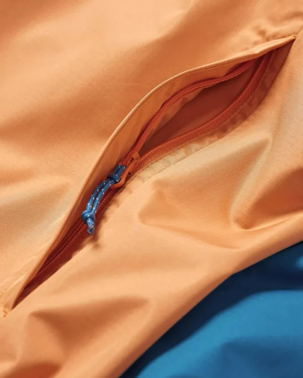 Best Floris van Bommel Season Water Resistant Recycled Jacket Corsair Blue/ Apricot