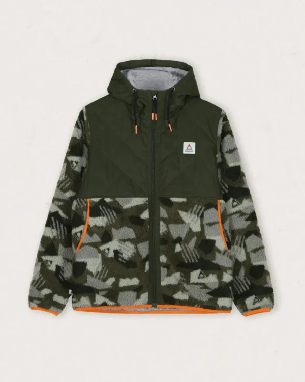 Fashion Passenger Sefton Recycled Deep-Pile Sherpa Fleece Fir Tree