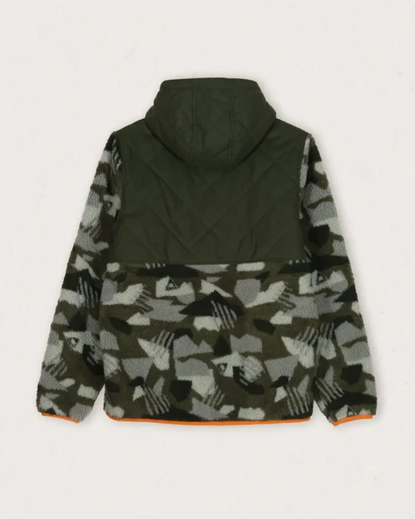 Fashion Passenger Sefton Recycled Deep-Pile Sherpa Fleece Fir Tree