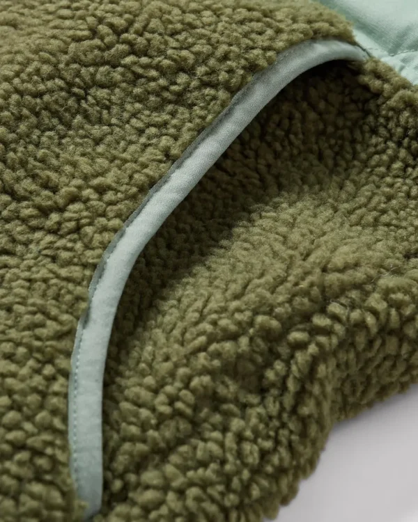 Discount Passenger Sefton Recycled Deep-Pile Sherpa Fleece Khaki