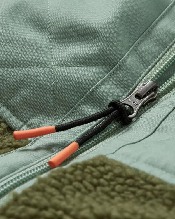 Discount Passenger Sefton Recycled Deep-Pile Sherpa Fleece Khaki