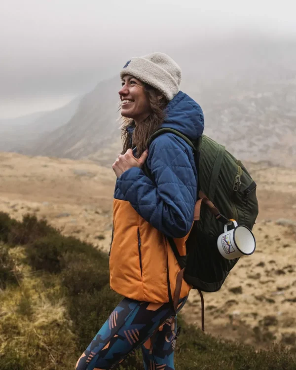 Discount Passenger Singletrack Recycled Thermore® Insulated Jacket Dark Denim/ Apricot
