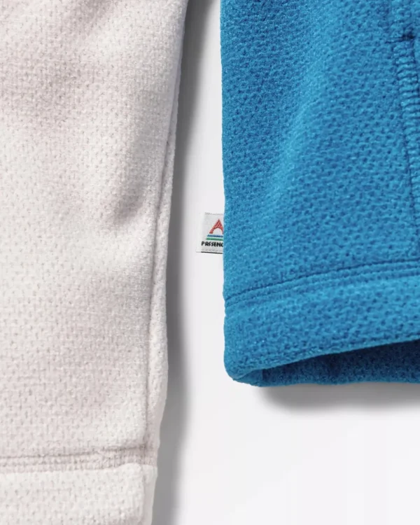 Flash Sale Passenger Snowdrop Pullover Recycled Polartec® Fleece Corsair/ Vintage White