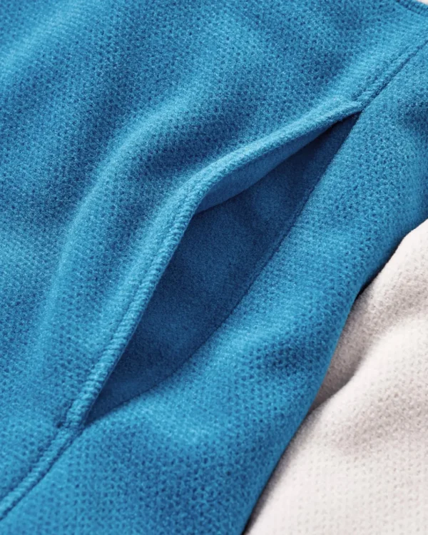Flash Sale Passenger Snowdrop Pullover Recycled Polartec® Fleece Corsair/ Vintage White