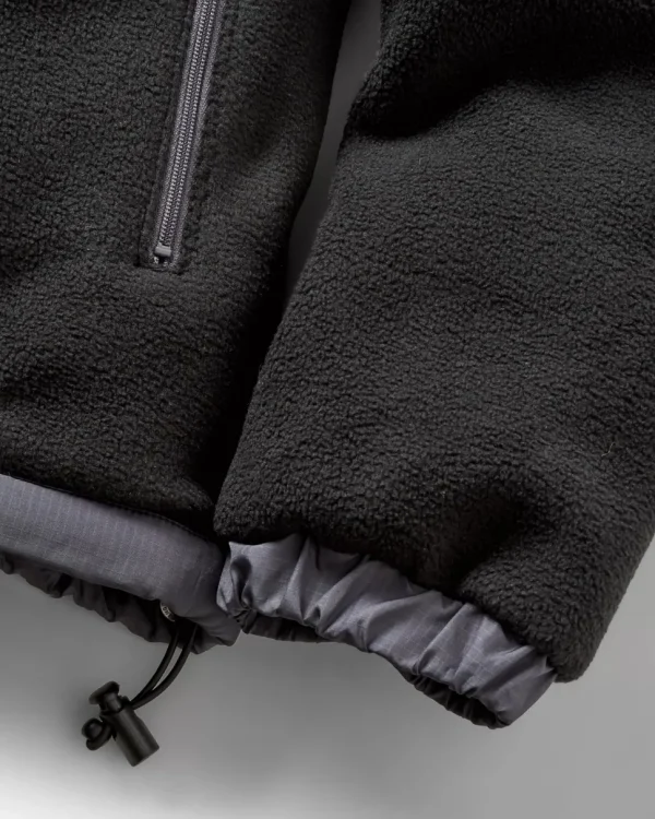 Online Passenger Solace Recycled Sherpa-Lined Polar Fleece Black