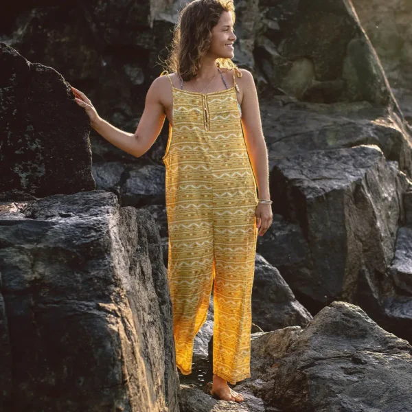 Shop Passenger Spirit Jumpsuit Ochre Yellow Sol