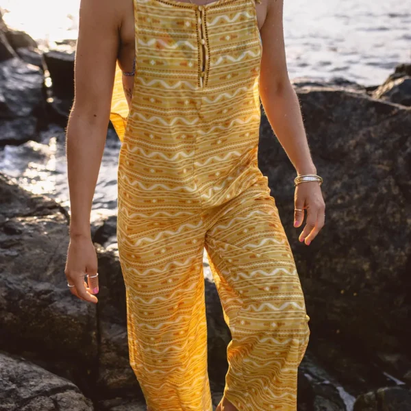 Shop Passenger Spirit Jumpsuit Ochre Yellow Sol