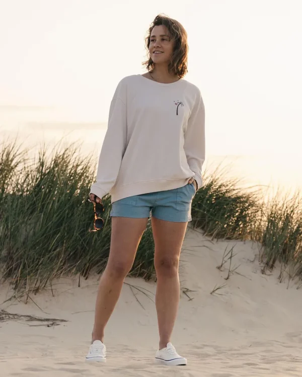 Fashion Passenger Sundaze Recycled Cotton Sweatshirt Birch