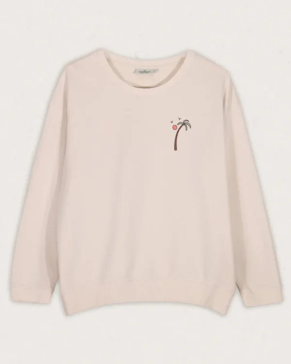 Fashion Passenger Sundaze Recycled Cotton Sweatshirt Birch