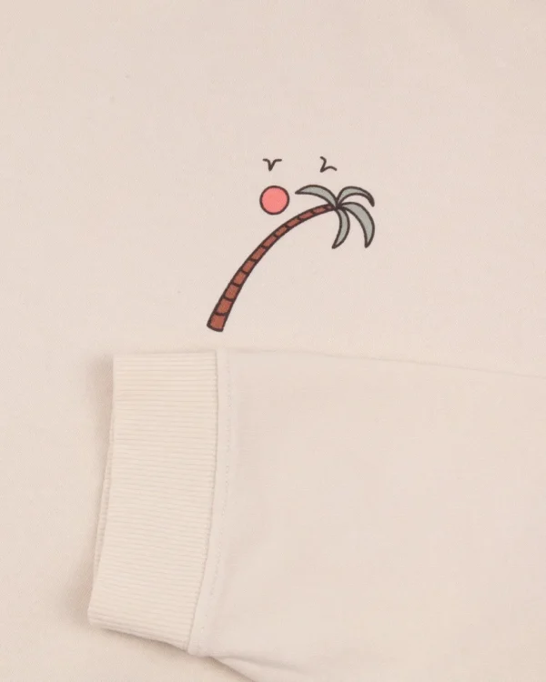 Fashion Passenger Sundaze Recycled Cotton Sweatshirt Birch