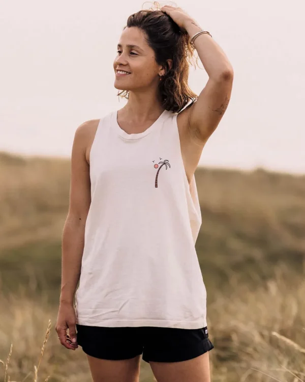 Store Passenger Sundaze Recycled Cotton Tank Top Birch
