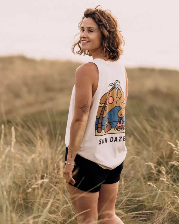 Store Passenger Sundaze Recycled Cotton Tank Top Birch