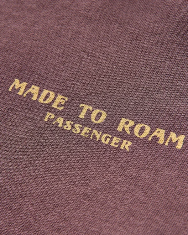 Store Floris van Bommel Sundown Recycled Cotton T-Shirt Raisin