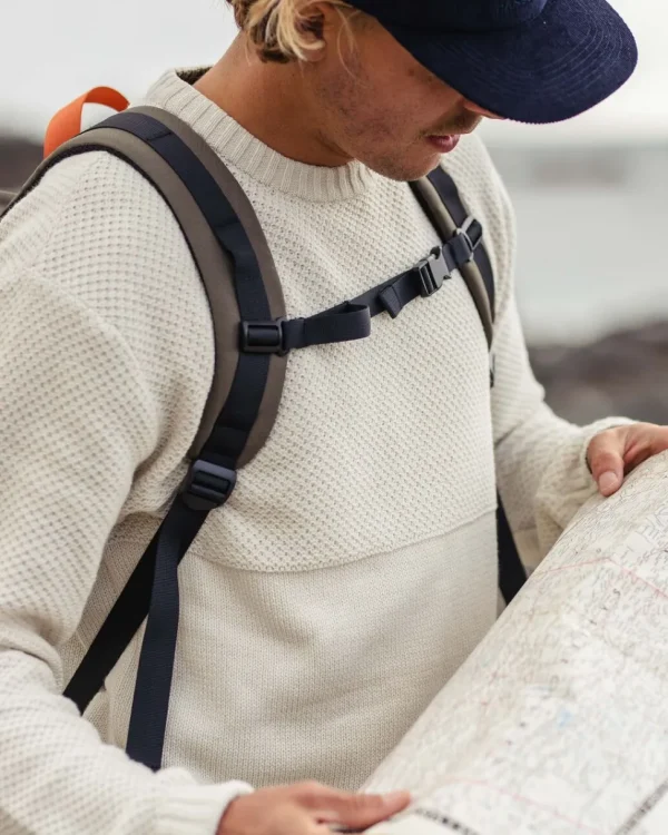 Flash Sale Passenger Swell Knitted Jumper Off White