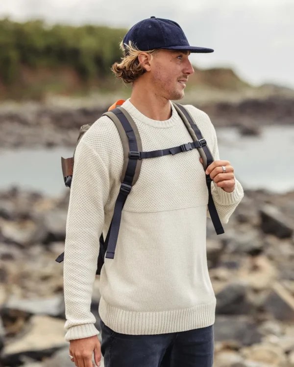 Flash Sale Passenger Swell Knitted Jumper Off White