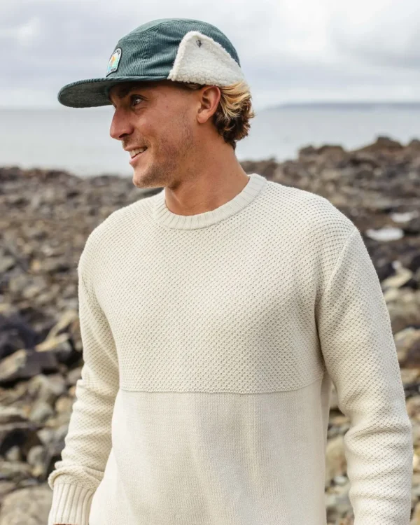 Flash Sale Passenger Swell Knitted Jumper Off White
