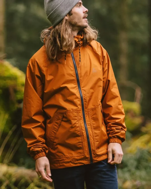 Clearance Passenger Tallows Recycled Water Resistant Jacket Glazed Ginger