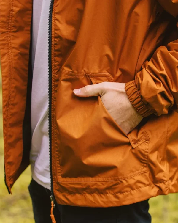 Clearance Passenger Tallows Recycled Water Resistant Jacket Glazed Ginger