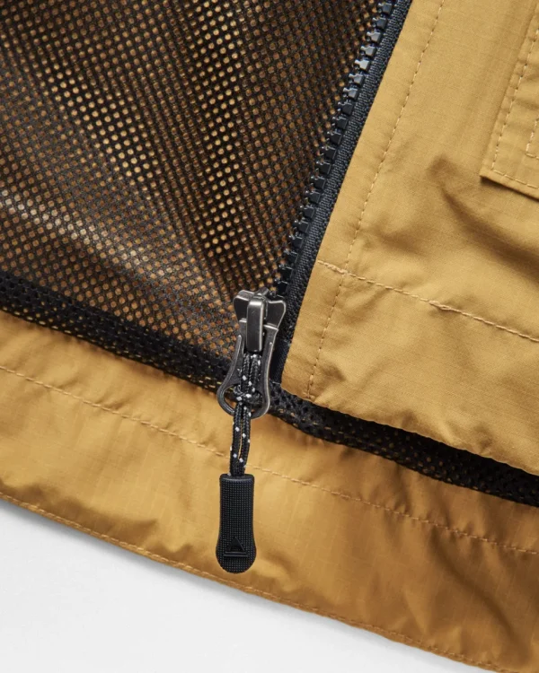 Sale Passenger Tallows Recycled Water Resistant Jacket Mustard Gold