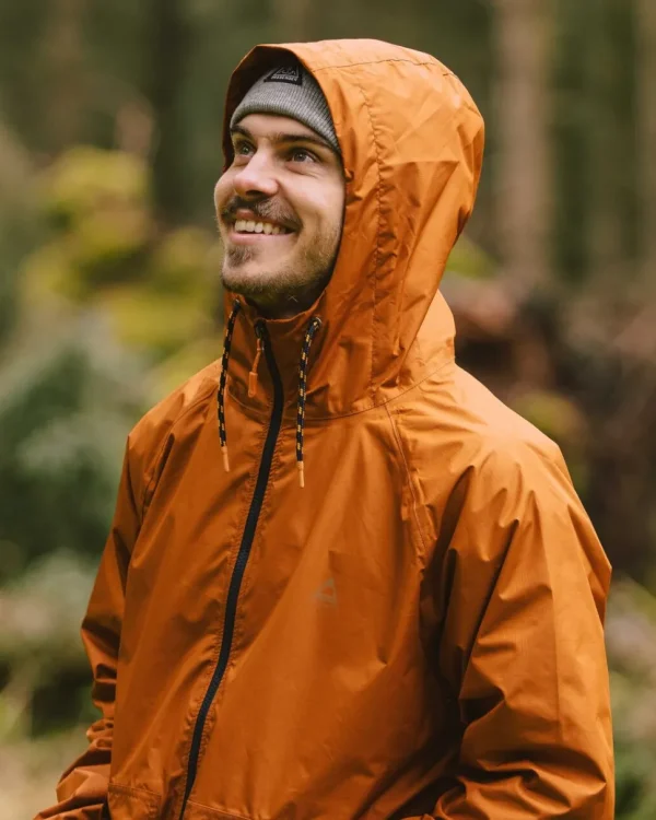 Clearance Passenger Tallows Recycled Water Resistant Jacket Glazed Ginger