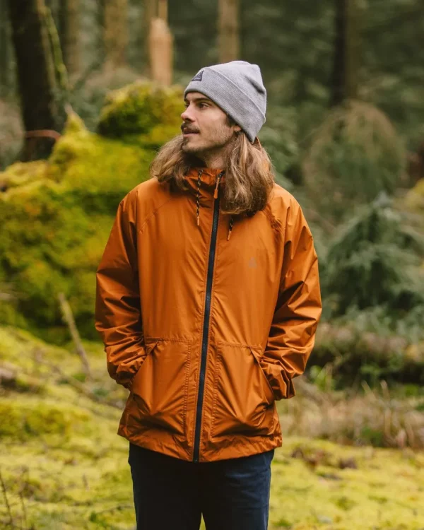 Clearance Passenger Tallows Recycled Water Resistant Jacket Glazed Ginger