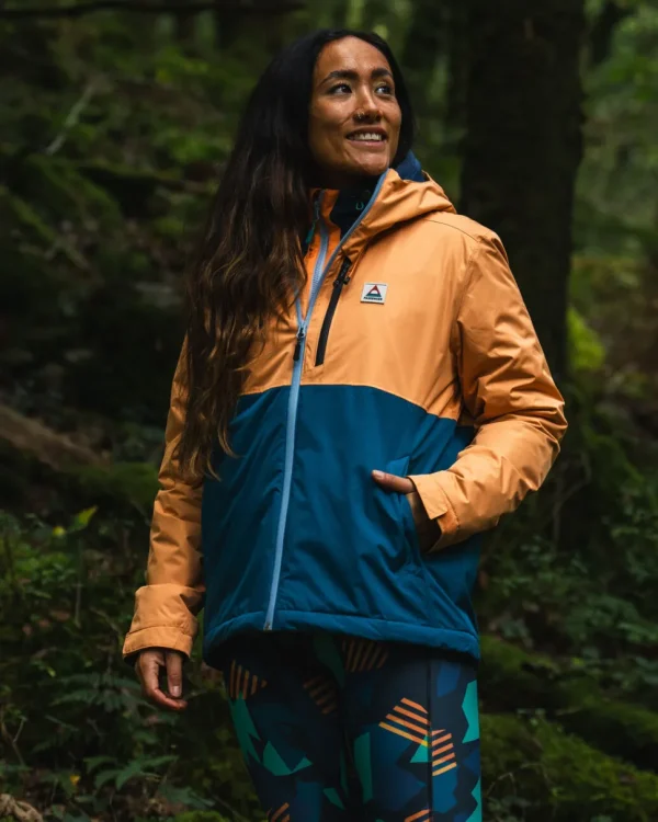 Hot Passenger Terrain Insulated Water Resistant Jacket Corsair Blue/ Apricot