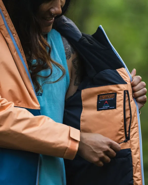 Hot Passenger Terrain Insulated Water Resistant Jacket Corsair Blue/ Apricot
