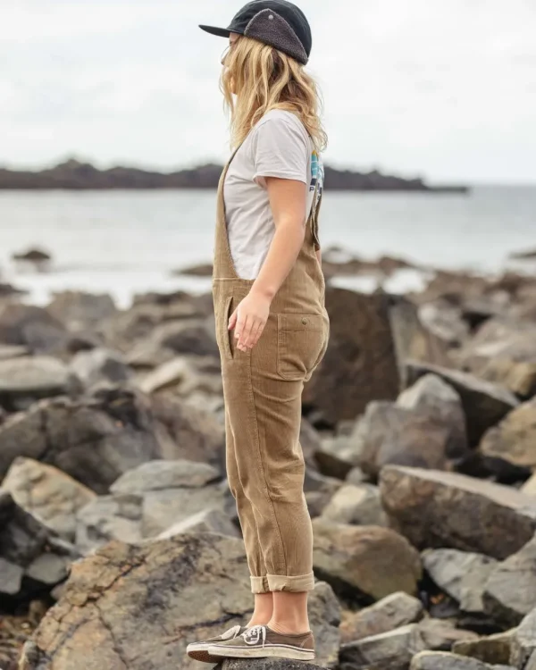 Store Passenger Tiaga Cord Dungarees Biscuit