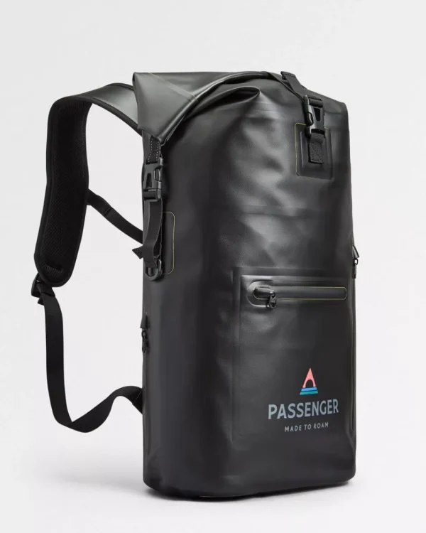 Sale Floris van Bommel Tide 25L Recycled Dry Bag Backpack Black