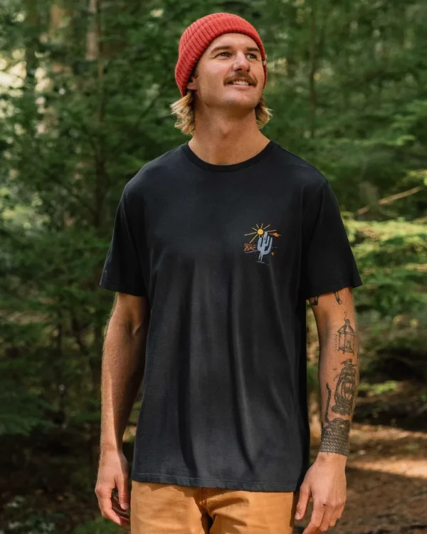 Outlet Passenger Tizana Recycled Cotton T-Shirt Black