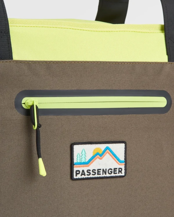 Sale Passenger Tote Recycled Cooler Bag Khaki Multi