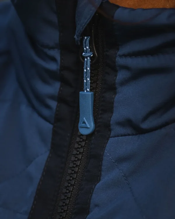 Best Passenger Trace Recycled Thermore® Insulated Jacket Dark Denim/ Apricot