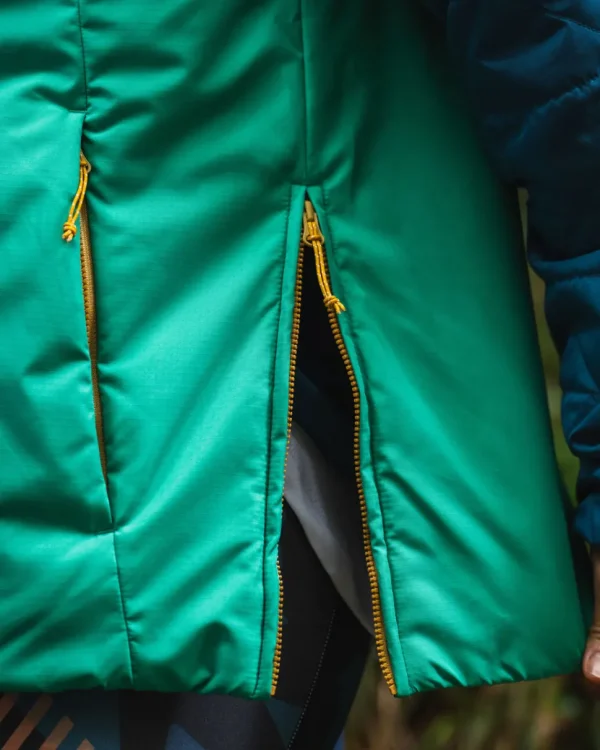Online Passenger Trace Recycled Thermore® Insulated Jacket Corsair Blue/ Jungle Green