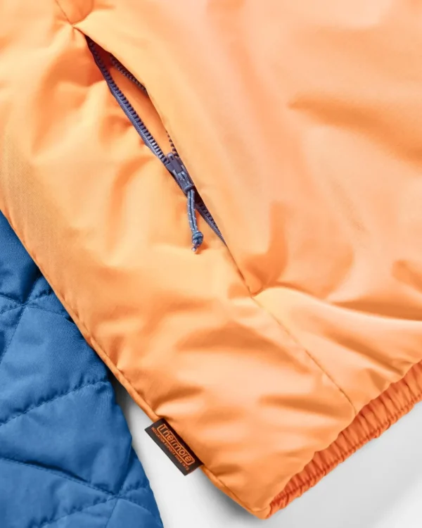Best Passenger Trace Recycled Thermore® Insulated Jacket Dark Denim/ Apricot